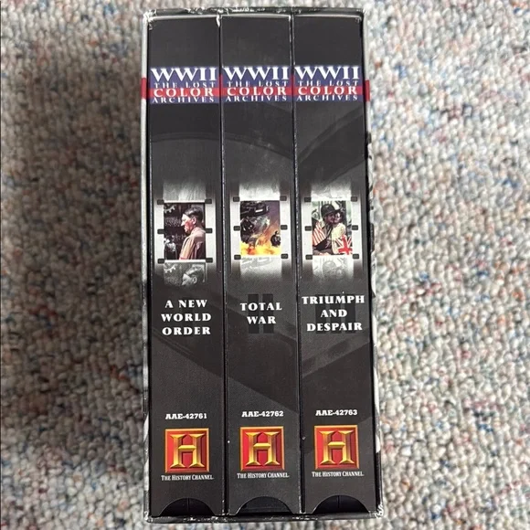 WWII The Lost Color Archives VHS - Picture 3 of 3